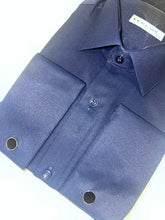 Load image into Gallery viewer, Navy Blue Cufflinks Shirt
