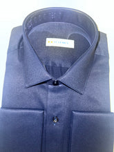 Load image into Gallery viewer, Navy Blue Cufflinks Shirt

