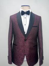 Load image into Gallery viewer, Flowery Burgundy Tuxedo

