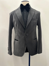 Load image into Gallery viewer, Grey Velvet Jacket
