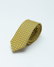 Load image into Gallery viewer, Squared Yellow Tie
