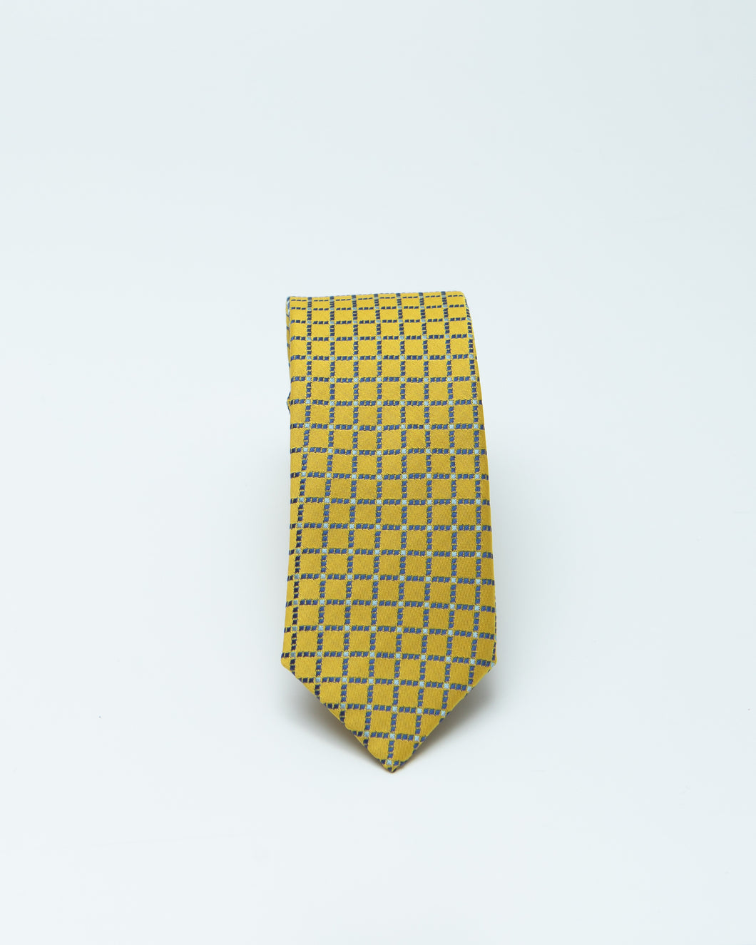 Squared Yellow Tie