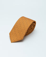 Load image into Gallery viewer, Yellow Dotted Patterned Tie
