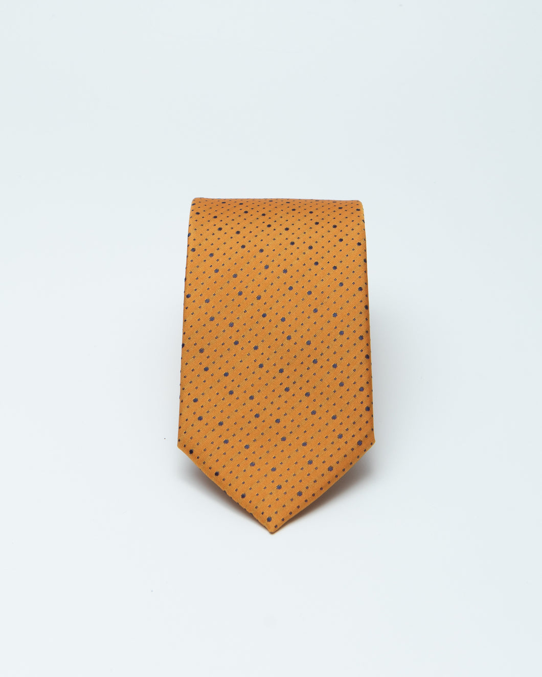 Yellow Dotted Patterned Tie
